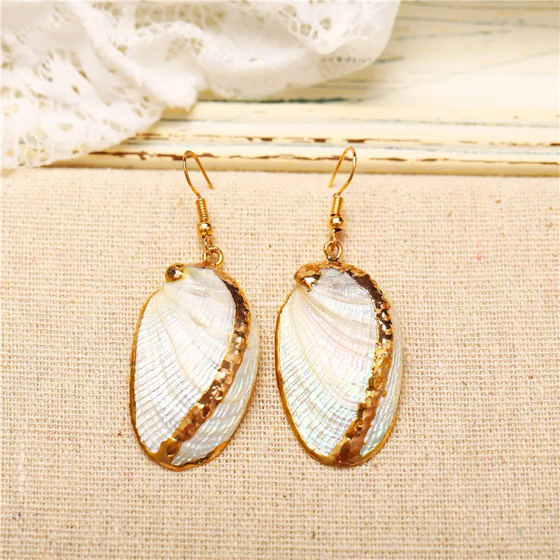 AY ZA трендовые серьги с имитацией жемчуга для женщин девочек Boho черный зеленый