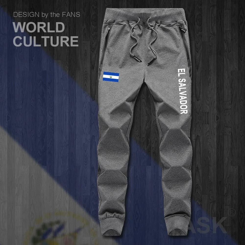 El Salvador Salvadoran SLV mens pants joggers jumpsuit sweatpants track sweat fitness fleece tactical casual nation country new | Мужская