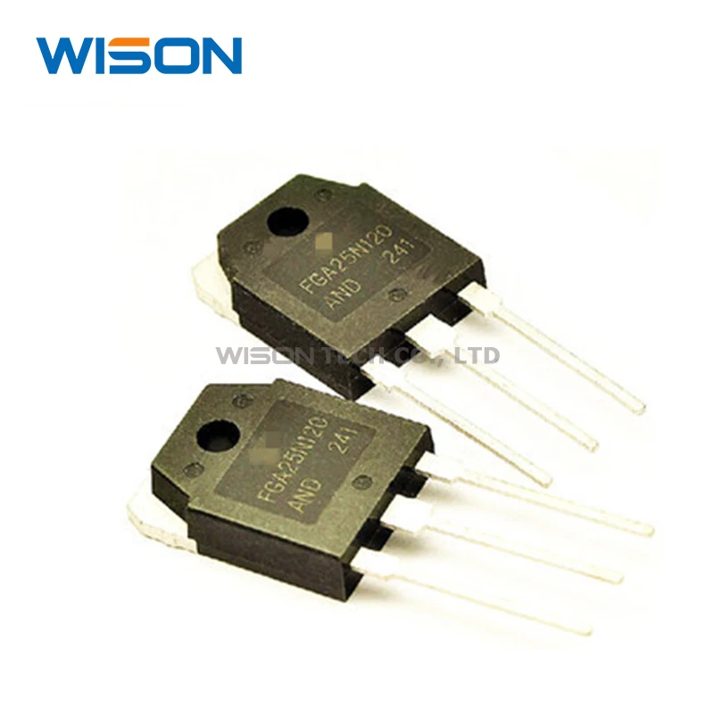 10 шт./лот new FGA25N120 FGA25N120ANTD 25N120 25A/1200V IGBT индукционная плита электротрубка IC чип TO