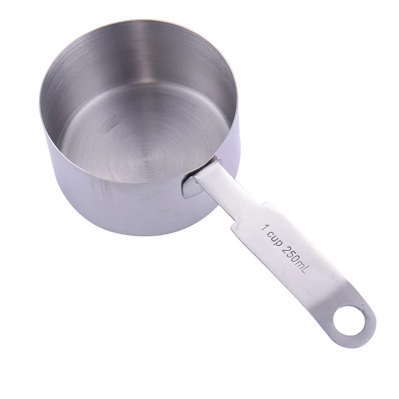 4pcs 4 size Measuring Cups Spoon Kitchen Tools Set For Baking Coffee Tea |