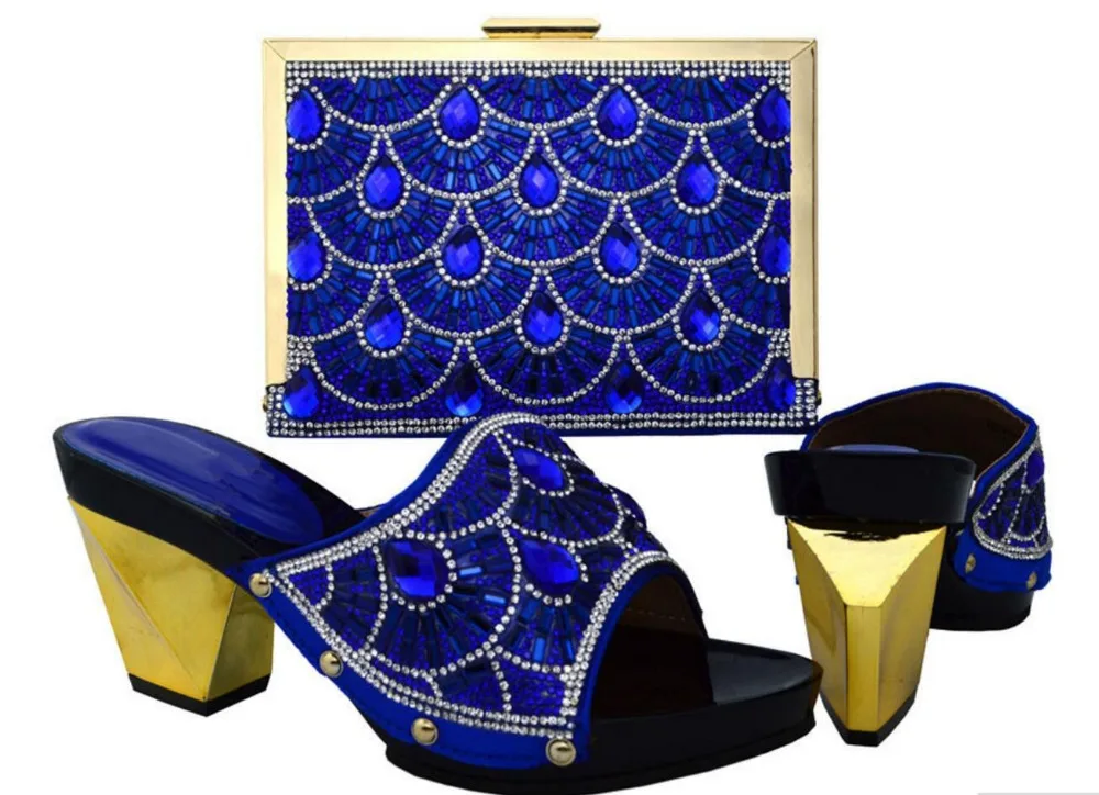 2017 Новая Мода Итальянская Обувь с Сопрягая мешки Для Партии BCH 17 африканские