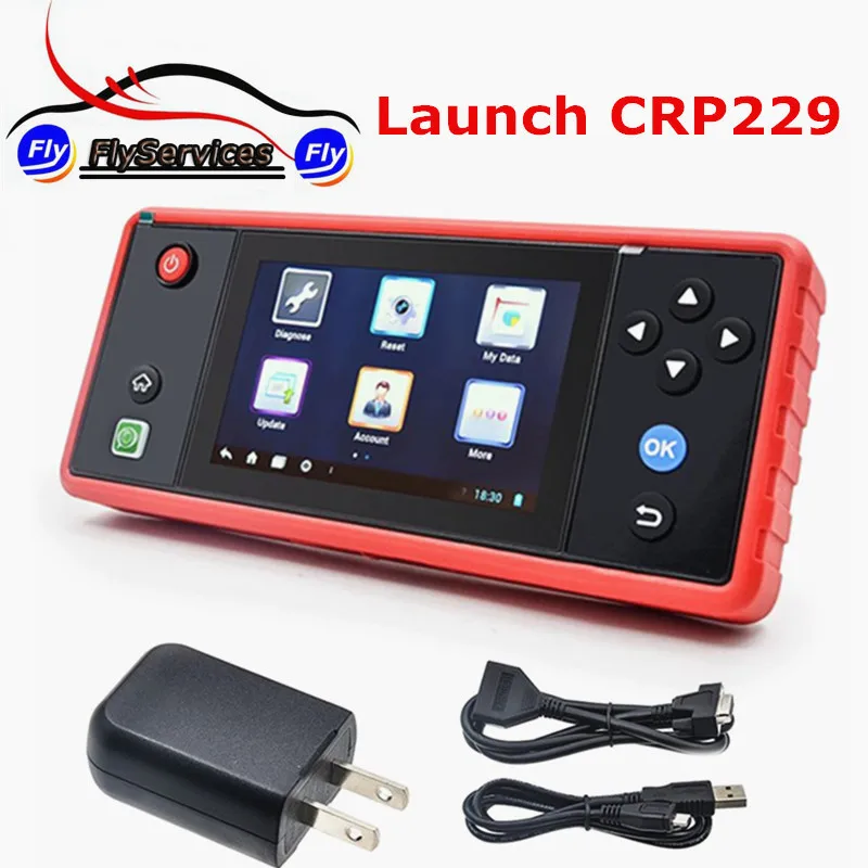 100% Оригинальные Старт Creader crp229 touch 5.0 &quotAndroid Системы OBD2 полный диагностический