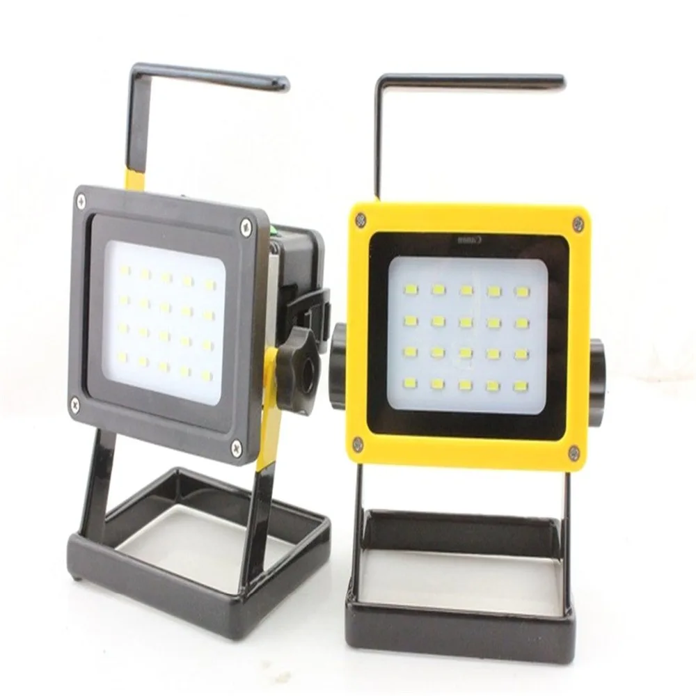 Светодиодный точечный светильник 20 * SMD фонарь для поиска с аккумулятором 18650