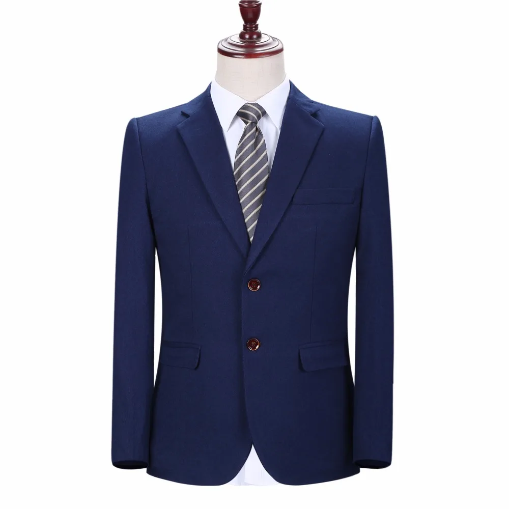 Spring Autumn Man Smart Casual Blazers Red Blue Plain Colour Jackets Suits Men Slim Fit Blazer Male Elegant Outfit Costume Homm | Мужская