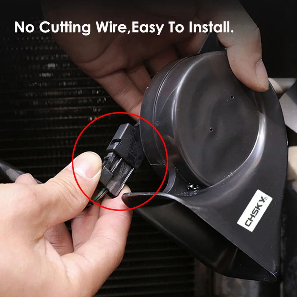 Автомобильный гудок CHSKY спиральный для Renault Fluence 2009 до сих пор 12 В громкость дБ