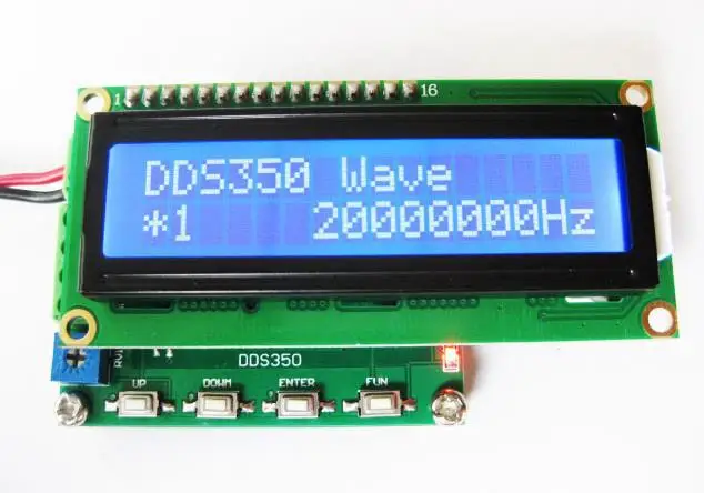 Бесплатная доставка! AD9850 (0 ~ 20 м) модуль источника сигналов DDS регулируемый