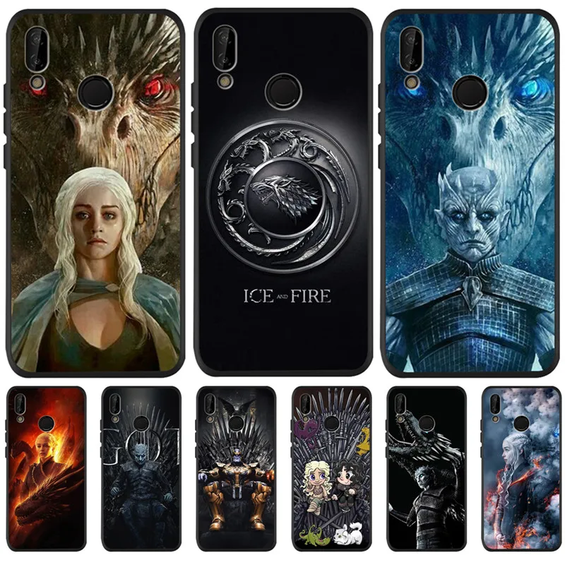 «Игры престолов» marvel "сделай сам" для huawei P8 P10 P20 P30 Коврики 10 20 Honor 8 8X 8C 9 V20 10 Lite Plus Pro Чехол-футляр