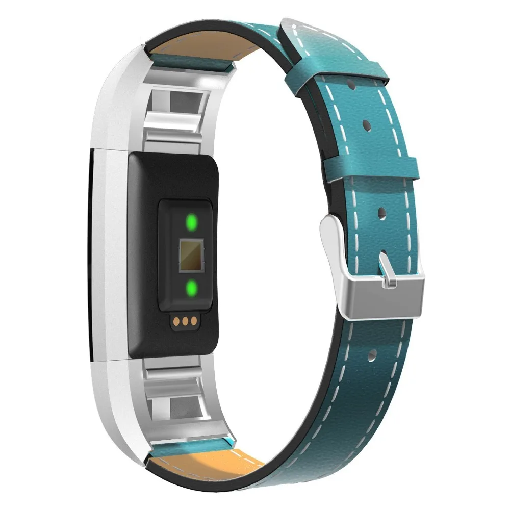 Для Fitbit Charge 2 HR сменные полосы Классический Браслет из натуральной кожи с