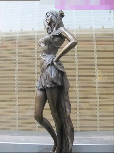 Бесплатная доставка 13-дюймовая Западная бронзовая мраморная юбка с лямками