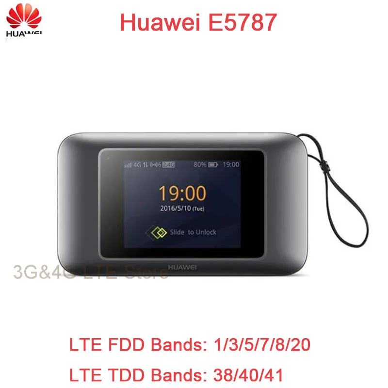 Разблокированный Huawei E5787 LTE Cat6 300 Мбит/с Мобильный Wi Fi точка доступа 3000 мАч