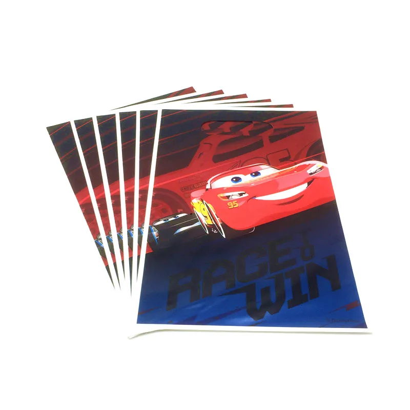 

Kids Favor Disney Cars Cup+Plate+Flag+Horns Boy Birthday McQueen Tableware Baby Shower Toy Noise Maker Decoration Supply 83Pcs