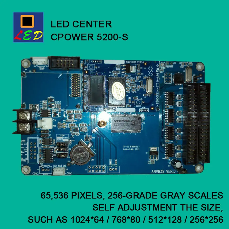 Светодиодный центр CPOWER 5200 COM порт отправляемая карта управления данными