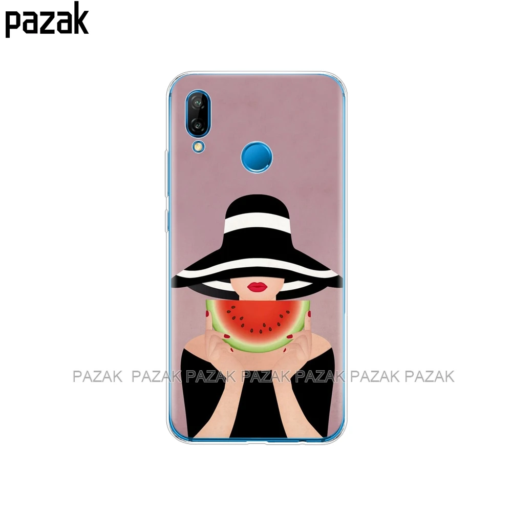 34363 Силиконовый чехол для huawei nova 3 3i 3e чехол s мягкий TPU чехол для nova 3 nova 3i INE-LX2 INE-LX9 funda задняя крышка чехол бампер - Цвет: 34363