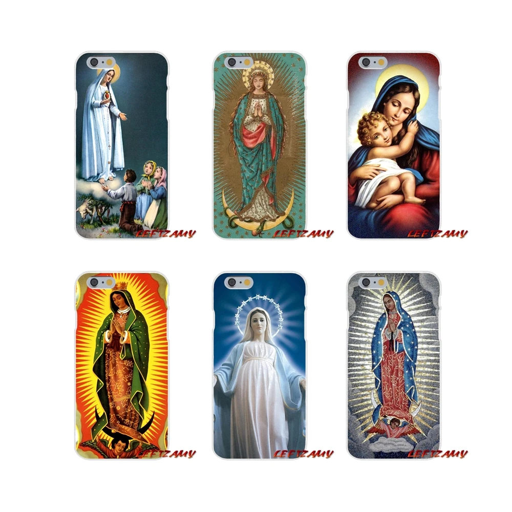 Аксессуары чехлы для телефонов христианская мама ever Virgin Mary Baby Jesus iPhone X XR XS MAX 4 4S 5 5S