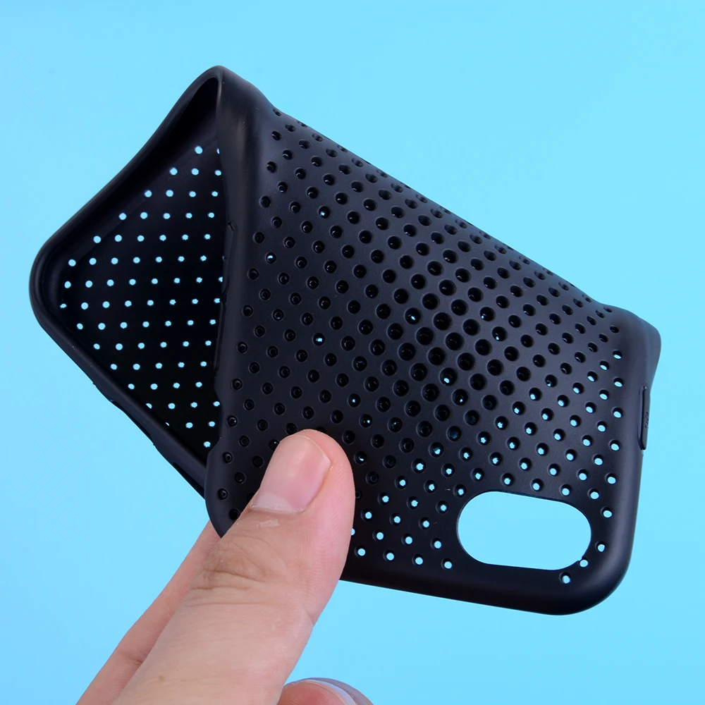 Дергаться Hollow чехол для iPhone 7 Plus телефон Coque Карамельный цвет TPU iphone случаях
