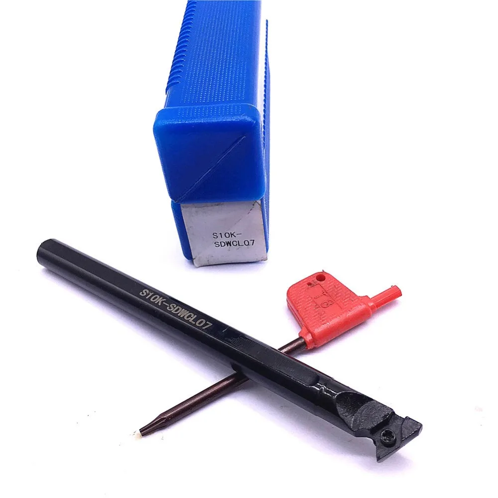

S10K SDWCL07 125mm Internal Lathe Boring Bar Holder For DCMT0702 inserts