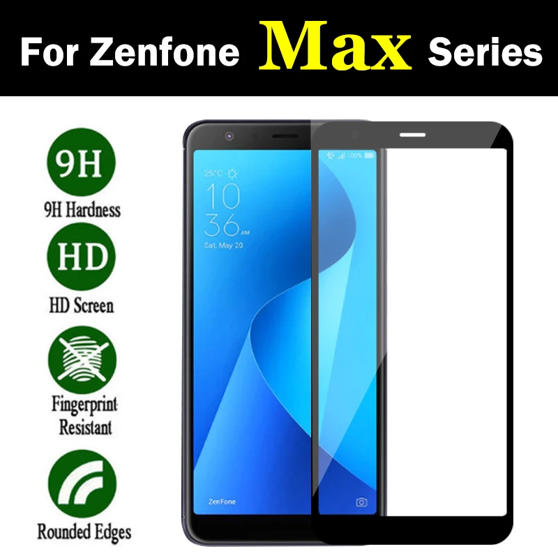 Полное покрытие Защитное стекло для Asus Zenfone Max Pro M1 ZB601KL защита экрана Tremp ZB555KL Plus