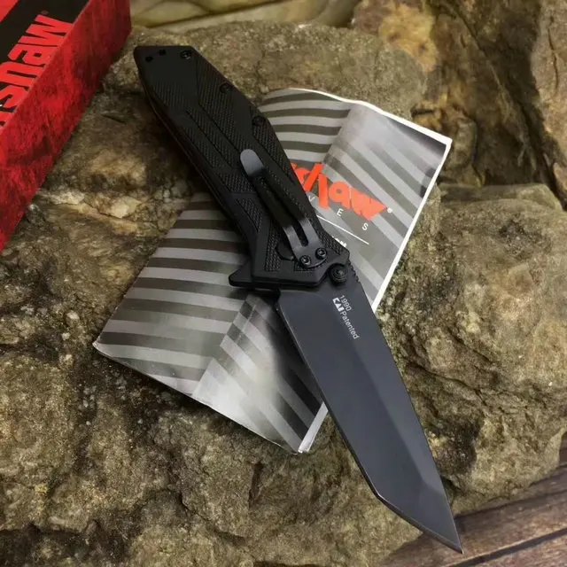 Новейший качественный тактический складной нож OEM 1990 8cr13Mov карманный с черным