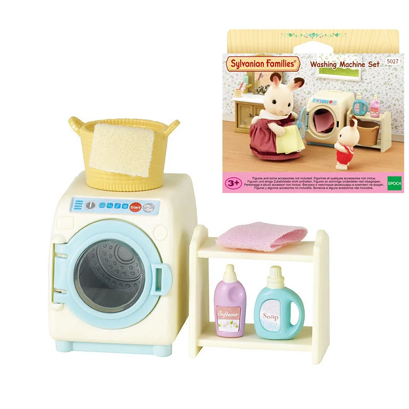 Sylvanian Families кукольный домик мебель аксессуары стиральная машина набор новый без
