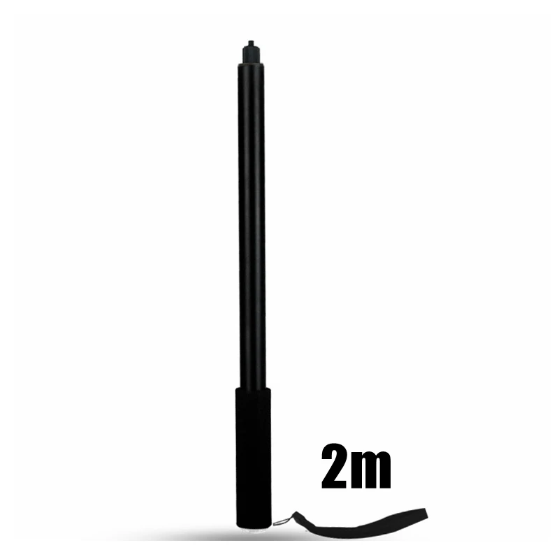 2m Selfie Stick Новинка, 2 м панорамная телескопическая палка для селфи с поролоновой ручкой, невидимая палка для Insta360 One X& One 360 VR, аксессуары для камеры - Цвет: 2m Selfie Stick