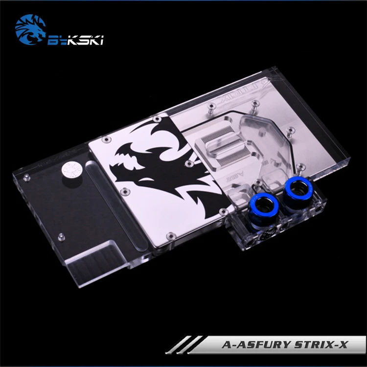 Bykski A-ASFURY STRIX-X ASUS STRIX R9 FURY полное покрытие графическая карта блок водяного