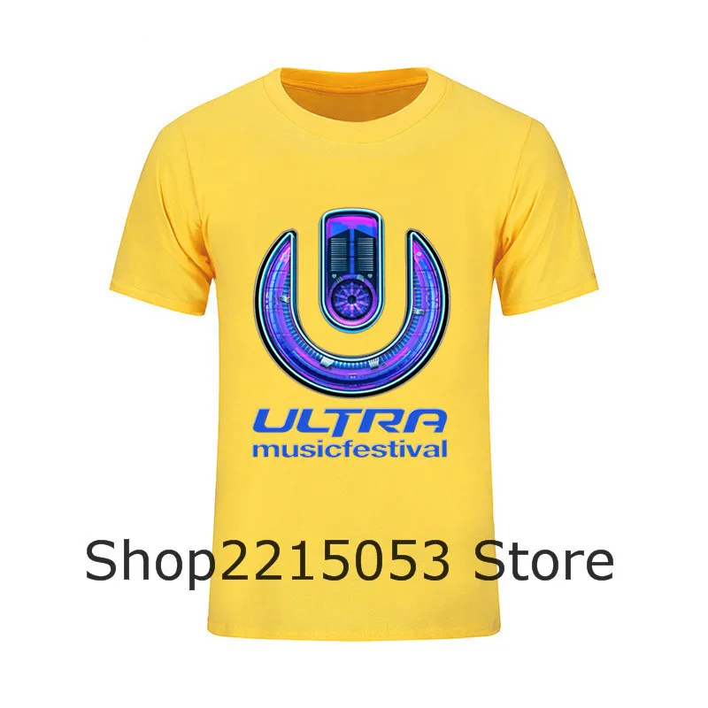 Пользовательские мужские футболки рубашка с круглым воротником ультра музыка