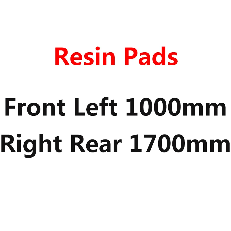 Resin Pads SHIMANO DEORE M6000 тормоз горных велосипедов гидравлическая Дисковый Тормоз MTB BR BL-M6000 DEORE тормоза 800/1000 1400/1500/1700 левый и правый - Цвет: Resin Pads