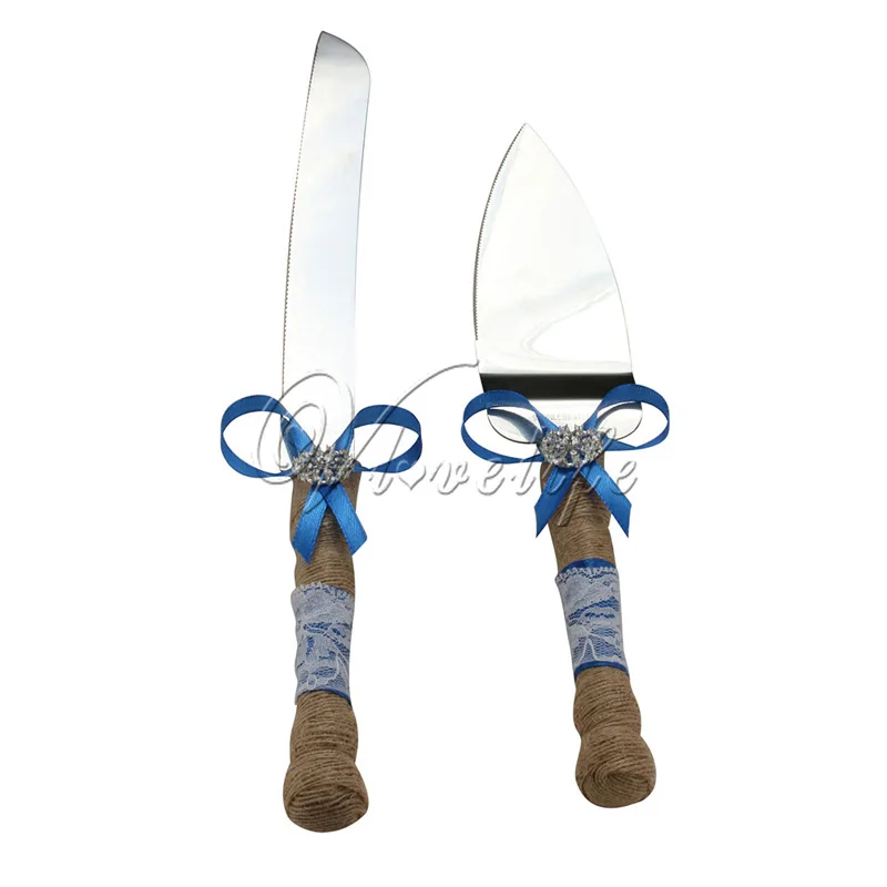 Набор ножей для свадебного торта из нержавеющей стали 2 шт./компл. резак с