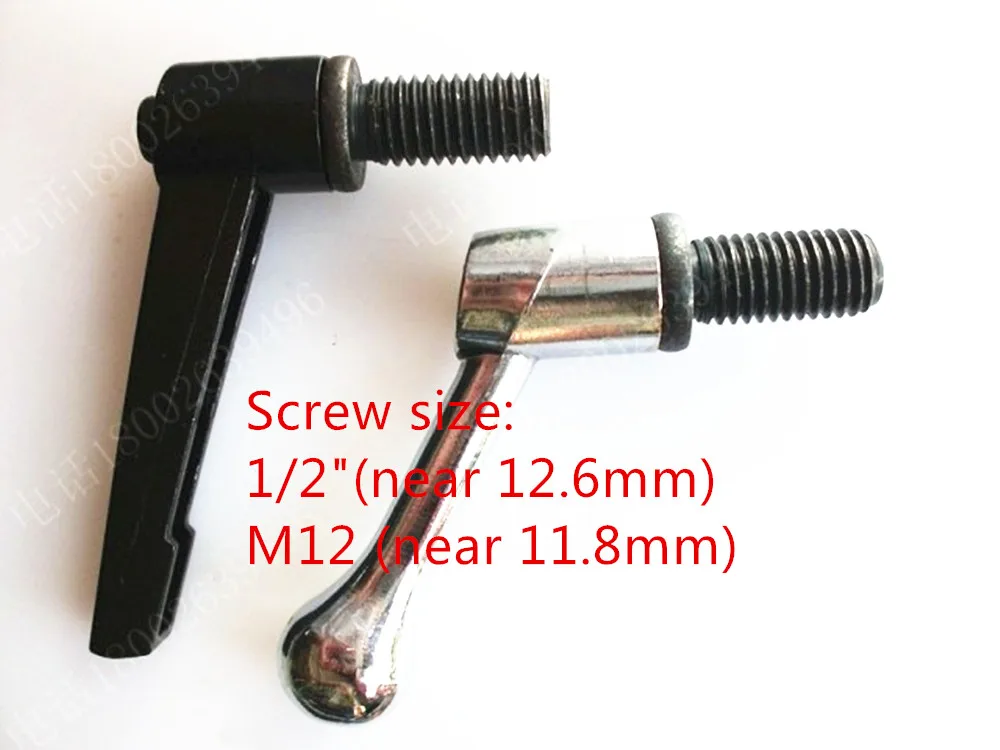 

M12 1/2" Milling Machine Accessories Handle Milling Machine Parts Boring Table Locking Screw