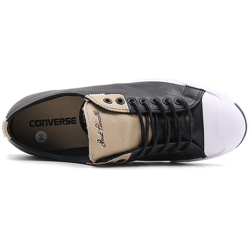 Оригинал Новое поступление Converse унисекс кожа Скейтбординг обувь холщовые