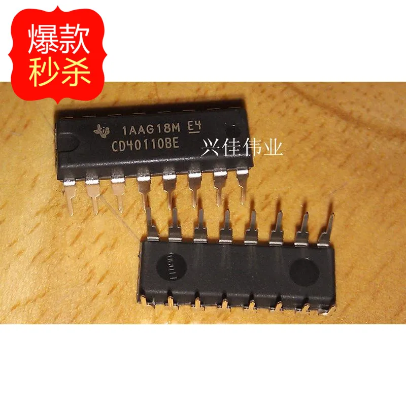 

10PCS New CD40110 CD40110BE DIP16