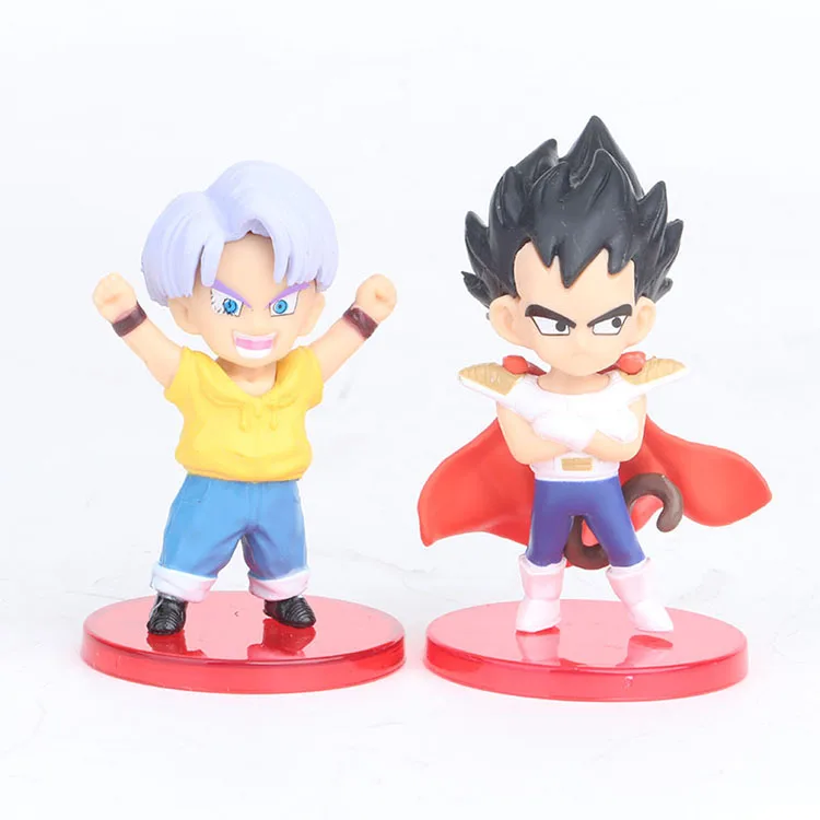 13 шт. комиксов аниме Dragon Ball Super Saiyan Son Goku Gohan Goten Kulilin Vegeta Trunks Piccolo Chichi Mini Фигурки