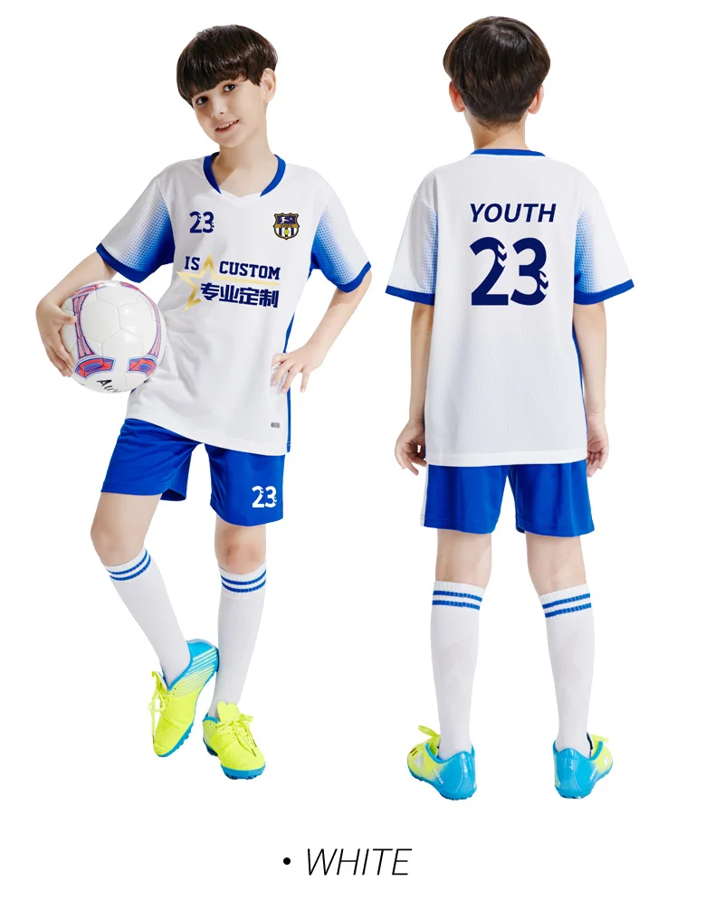 Футбольные майки Camisa De Futebol, форма, Дышащие футбольные футболки для детей, Survetement, футбольные Майо, футбольные комплекты для ног Франции