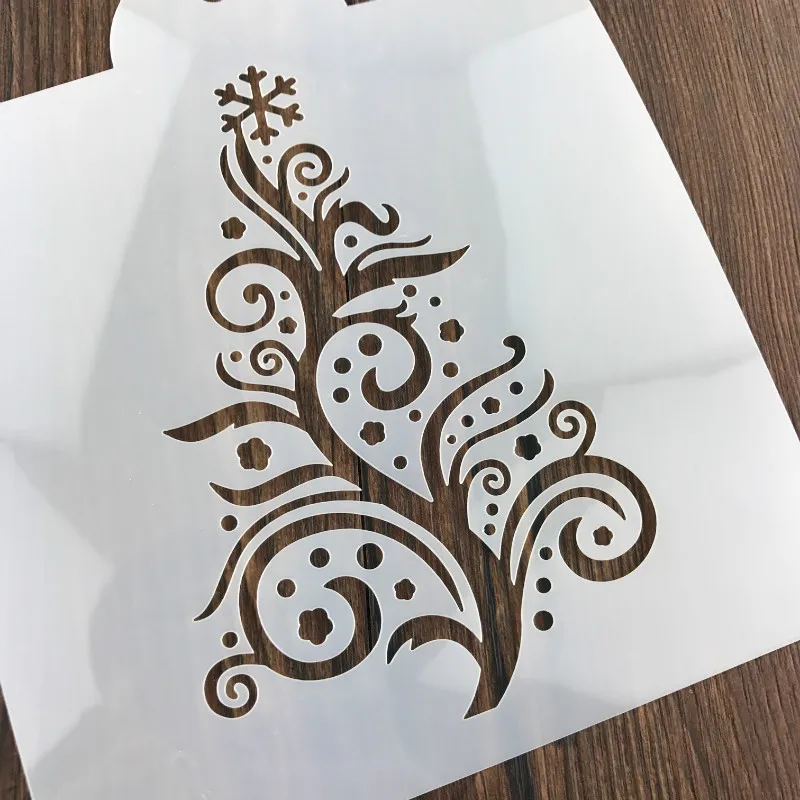 Рождественский Тирамису торт трафарет плесень украшения формы для выпечки