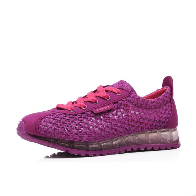 Newest Women Running Shoes Mesh Breathable Sneakers Trainer Sport 35-40 Size Height Increasing Air Candy colors | Спорт и