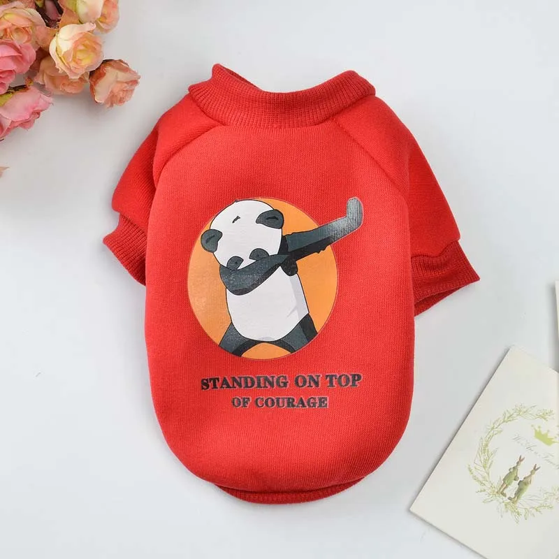 Теплая для щенков собак Одежда осень-зима щенок куртка домашних животных Pet Спорт