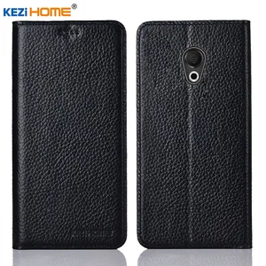 for meizu 15 case kezihome litchi genuine leather flip stand leather cover capa for meizu 15 lite phone cases free global shipping