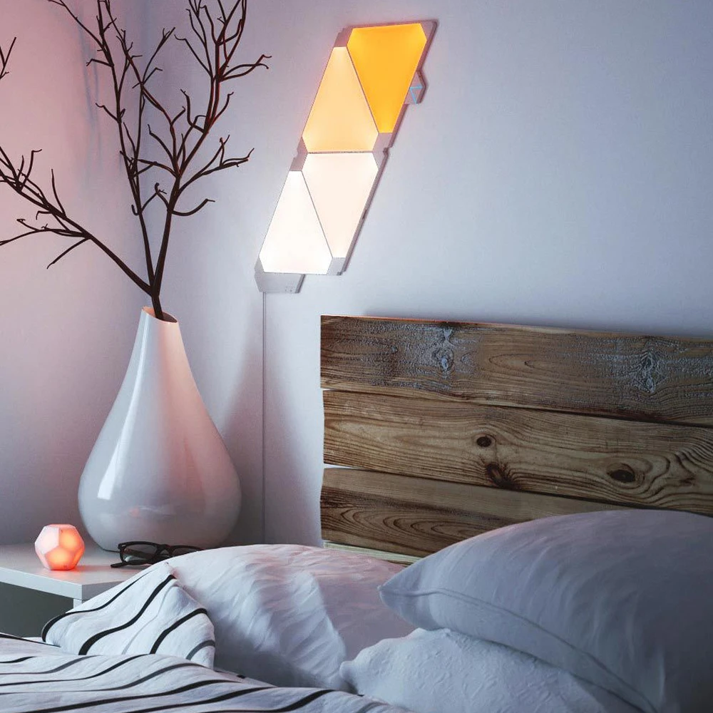 Xiaomi Nanoleaf полноцветный умный нечетный светильник для работы с Mijia для Apple Homekit Google Home настройка на заказ 4 шт./1 коробка