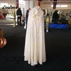 Женский Болеро, Женский Свадебный Болеро, мусульманская женская свадебная шапка, вышитый исламский хиджаб, индивидуальная шаль для свадьбы 2018