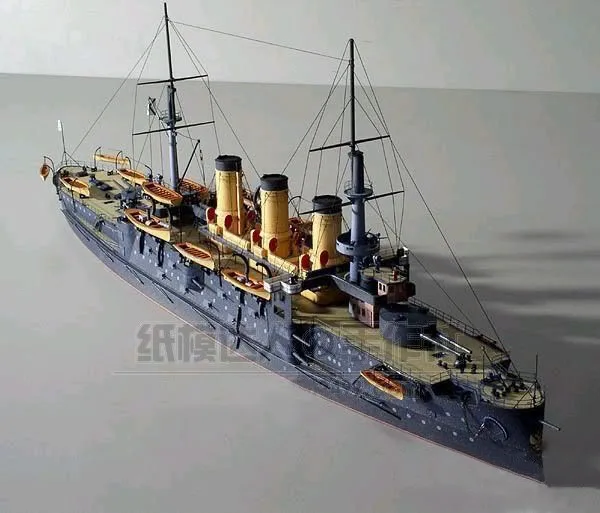 Масштаб 1:250 военный корабль модель царя России ВМФ Oslabya военный корабль 3D бумажная модель ручной работы художественная игрушка