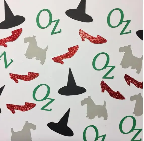 Wizard of Oz WEDDING baby shower birthday Confettis Gender Reveal Table decor scrapbook scatters party decoartions | Дом и сад