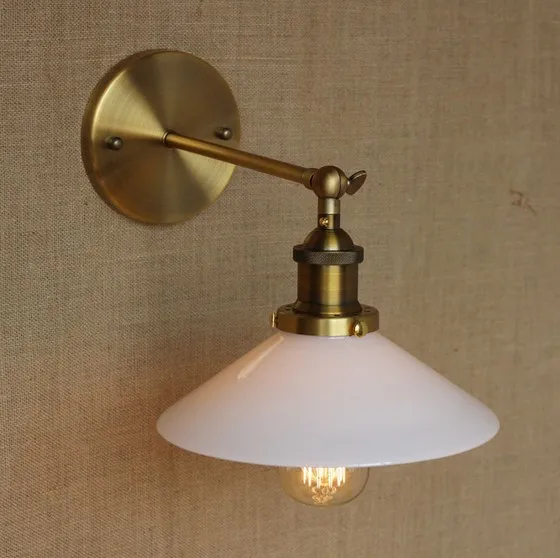 Настенный светильник Эдисона в стиле ретро винтажный настенный из стекла