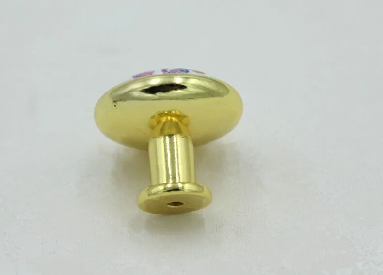 Модная сельская керамика ручки для мебели серебристые золотые шкафа с