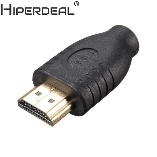 Конвертер HIPERDEAL со штекером типа А на гнездо Micro HDMI стандартный переходник с