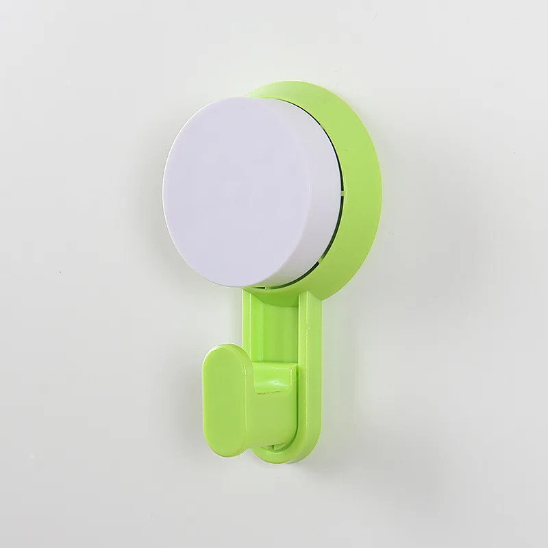 

1PC Plastic Strong Wall Suction Hook Bathroom Product Hanging Hooks Room Sundries Hanging Sucker Hook