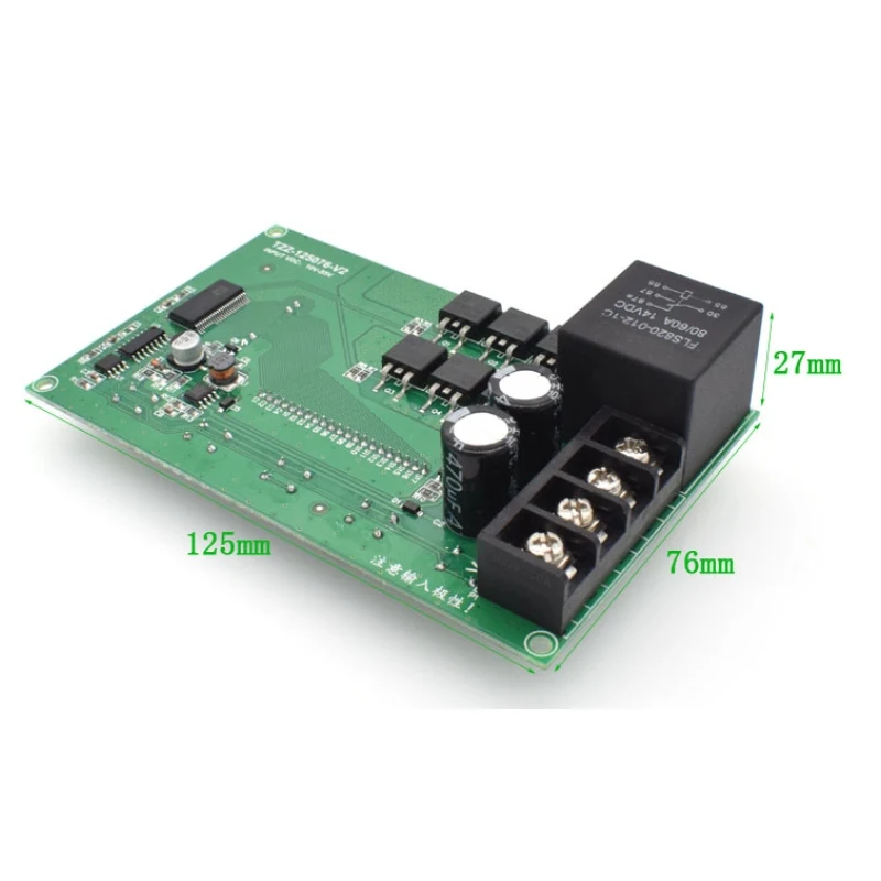 Lcd Умный Цифровой дисплей 0~ Регулируемый DC 10-50V 40A ШИМ контроллер скорости двигателя постоянного тока синхронный контроллер Реверсивный