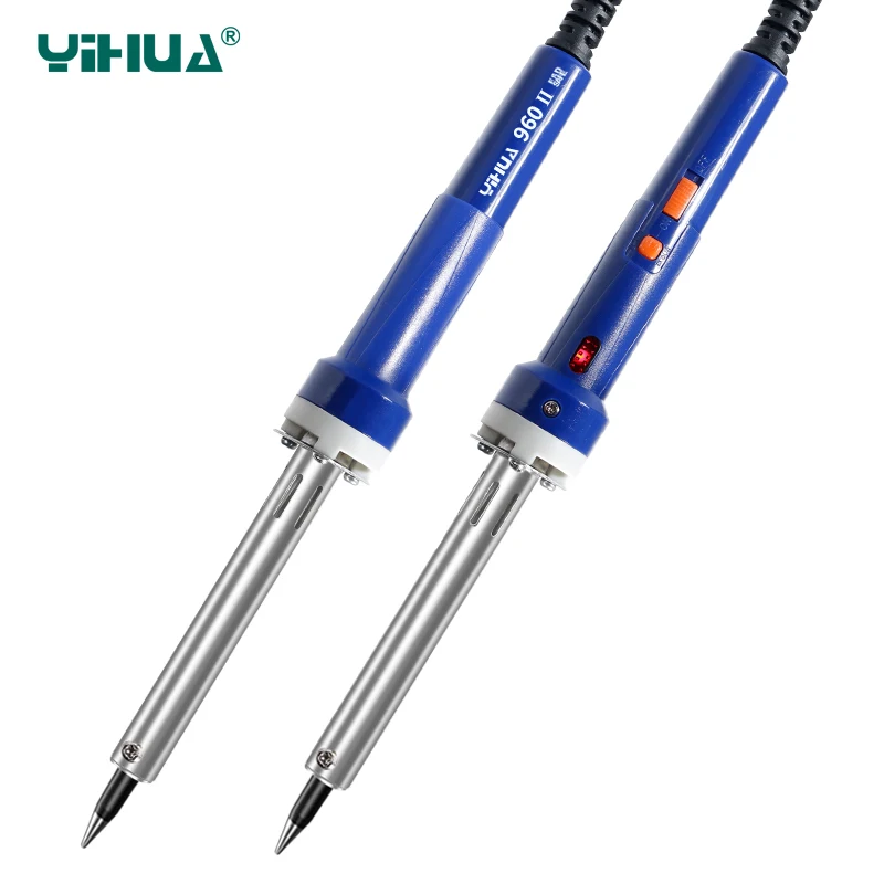 YIHUA 960-II паяльник для подключения к 110V 220 В дополнительно 30/60W Комплект с Контроль