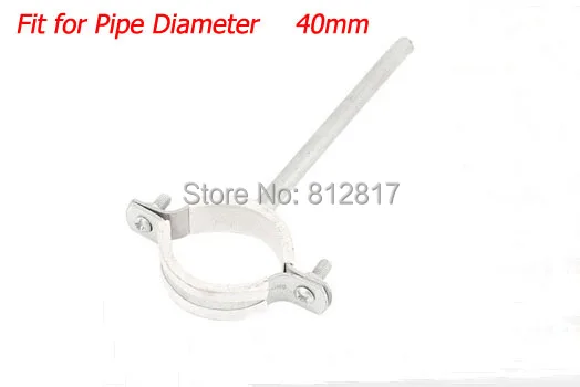 Труба крепеж двойной болт дизайн 40 мм диаметр пвх трубы тюльпан тиски кронштейн |