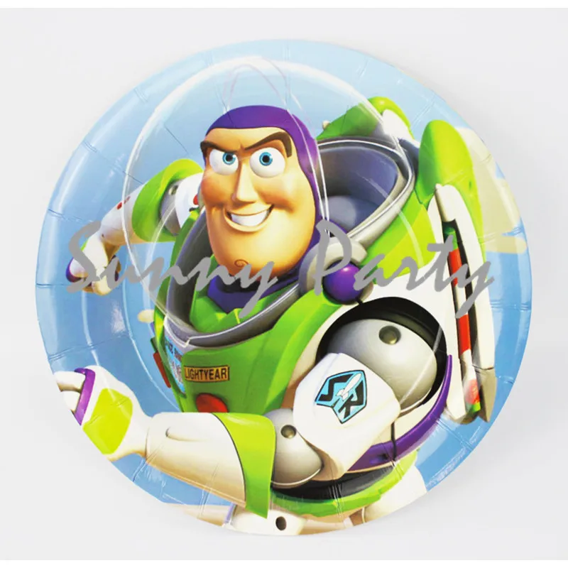 41 шт./партия История игрушек одноразовая пластиковая ложка одноразовый набор