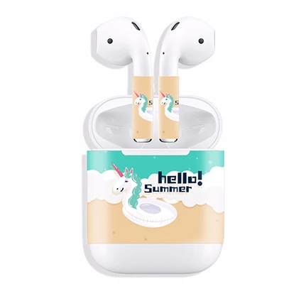 Выпуск защитный виниловый EKIND стикер наушники для Apple AirPods шкуры съемный клей декоративная наклейка пленка